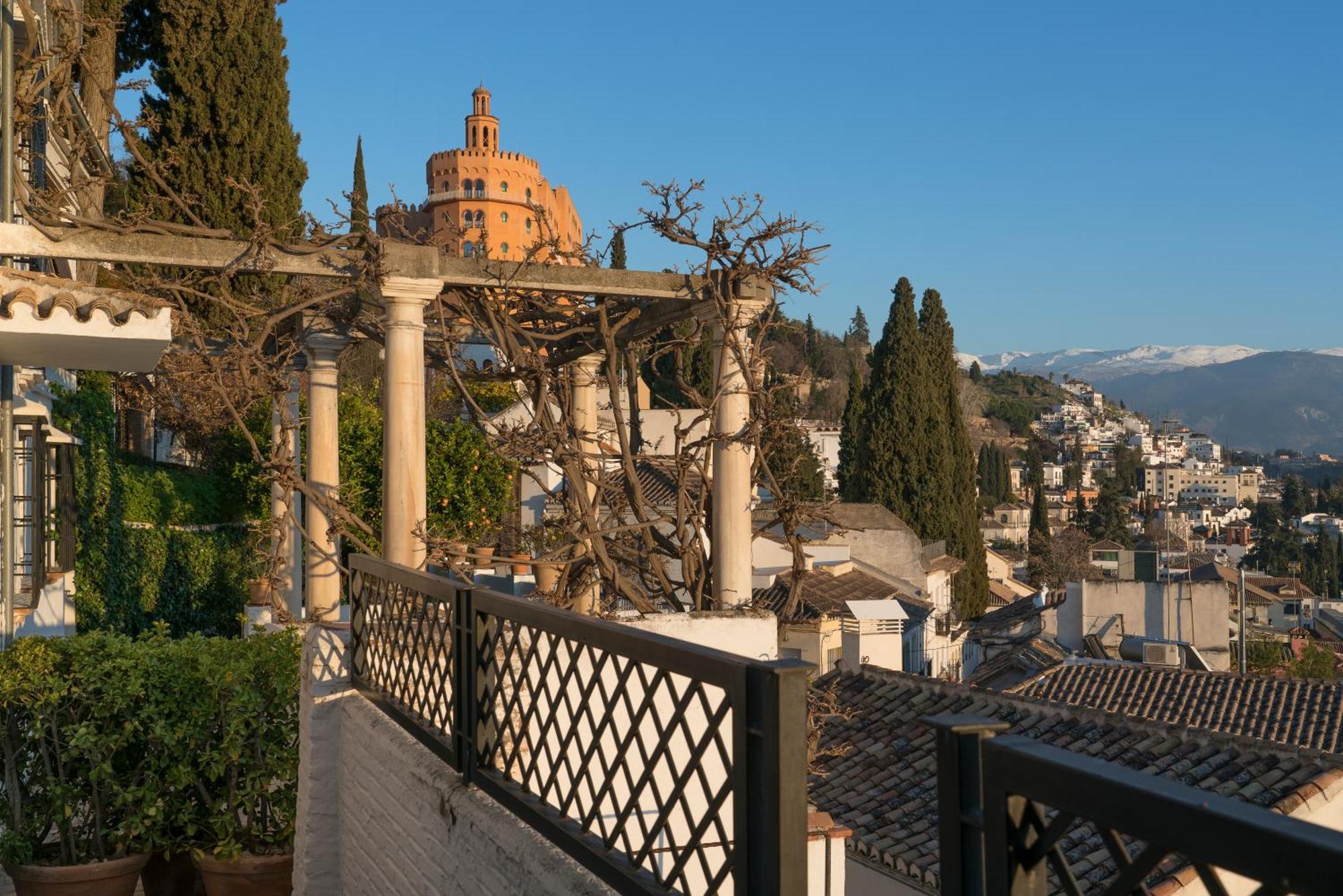 Carmen De La Alcubilla Del Caracol Hotel Granada Bagian luar foto